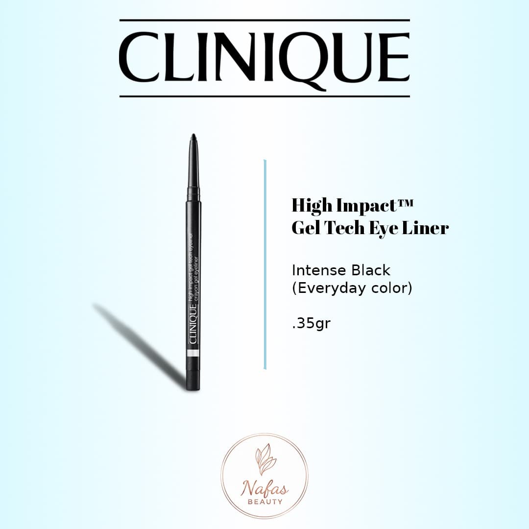High Impact Gel Tech Eye Liner – مشکیِ Intense – 0.35gr