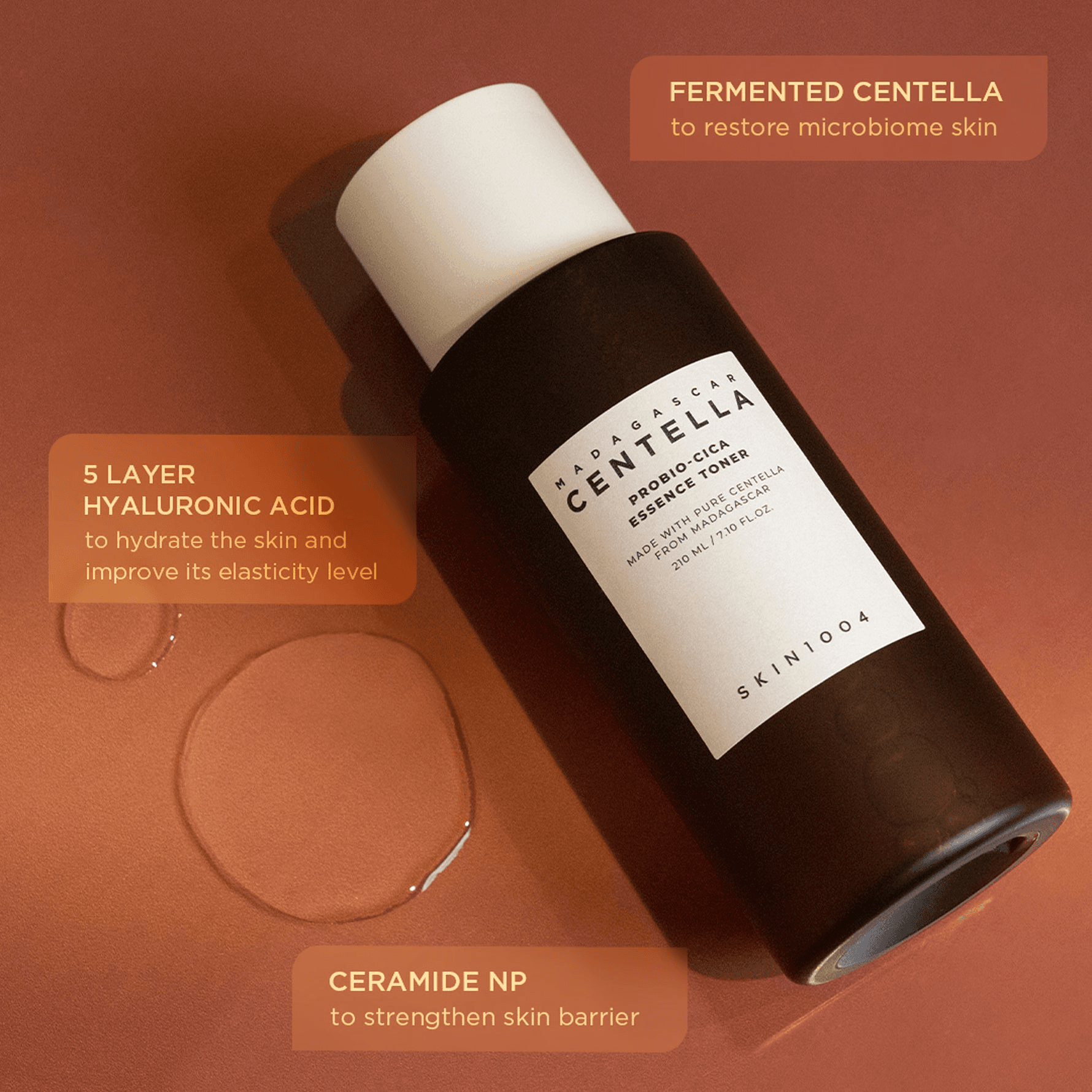 Essence Skin1004 Madagascar Centella Probio Cica Essence Toner 4
