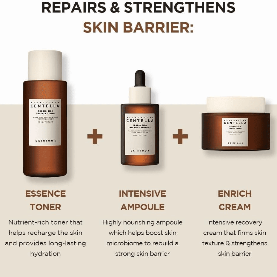 Essence Skin1004 Madagascar Centella Probio Cica Essence Toner 10