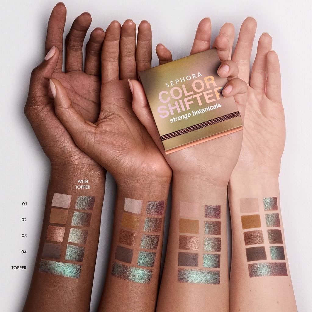 Sephora Collection Color Shifter Strange Botanicals Eye Palette V Mystic Brown Mushroom 5