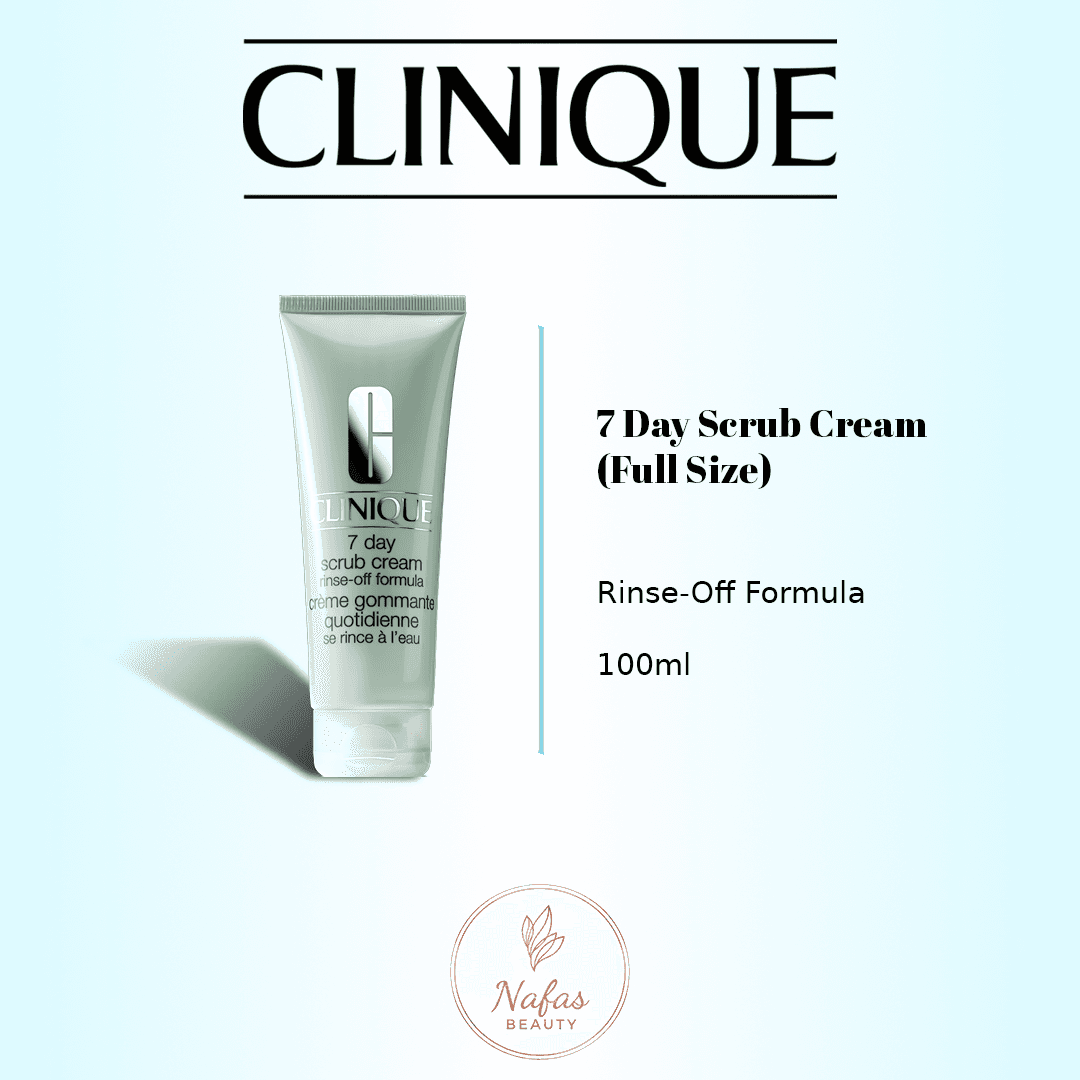 Clinique 7 Day Scrub Cream Rinse Off Formula