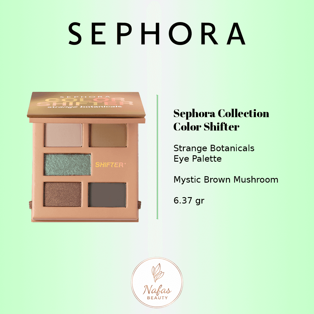 Sephora Collection Color Shifter Strange Botanicals Eye Palette V Mystic Brown Mushroom